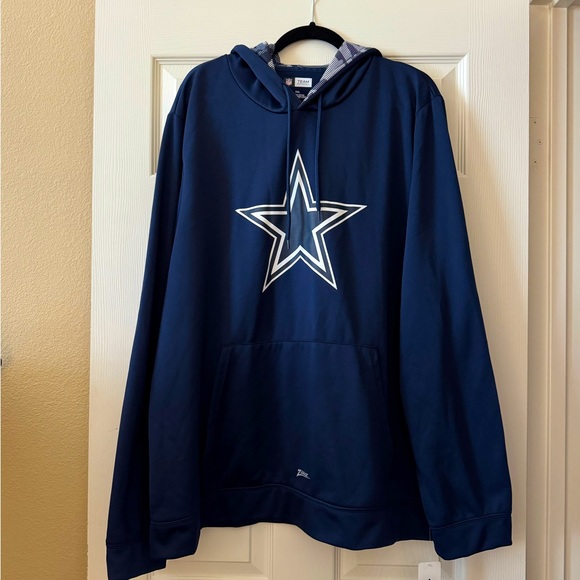 Dallas Cowboys Hooded Sweatshirt with “Star” Logo - NFL TEAM APPAREL - XXL - Picture 1 of 8